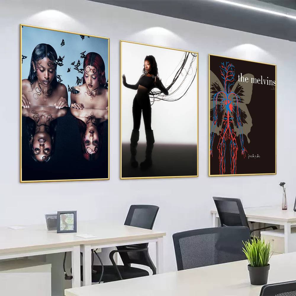 Nova Decor & Lighting Julestjerne - Band N-Nova T-Twins Parasites Butterflies Poster,
