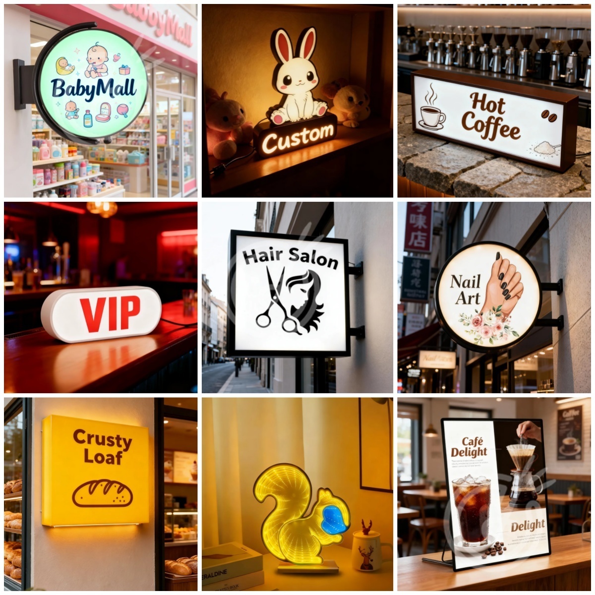 Neon Sign Custom Led - Maßgefertigte Acryl-Schilder LED-Buchstaben Beleuchtete Außenwand-Logos Neon-Werbung
