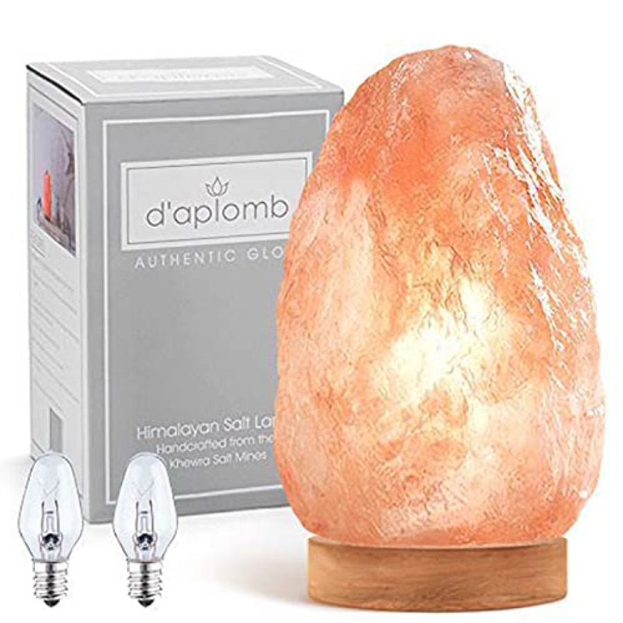 Himalayan Salt Lamp - 100% authentische natürliche Himalaya-Salzlampe; Große, handgeschnitzte,