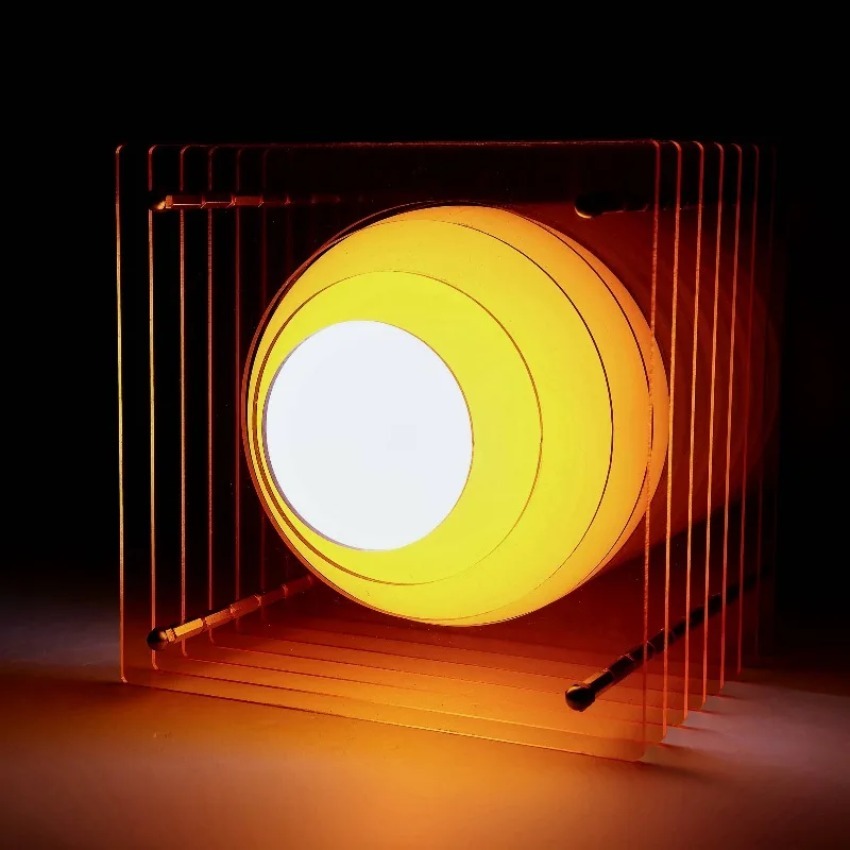 Lighting Decoration Ideas - DIY Acryl Tausend Schicht Lampe Mond