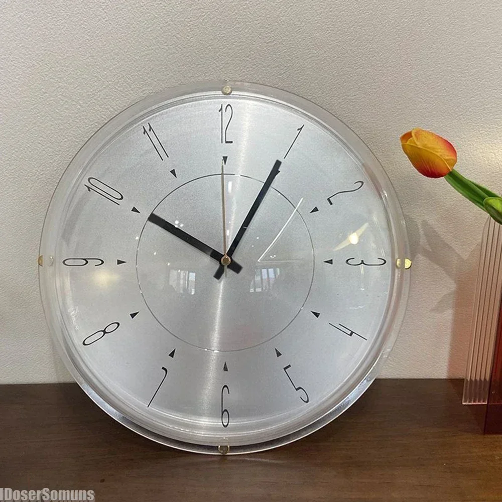 Lighting Home Decor Wall Clocks - GGE Runde Wanduhr Nordic Moderne Minimalistischen