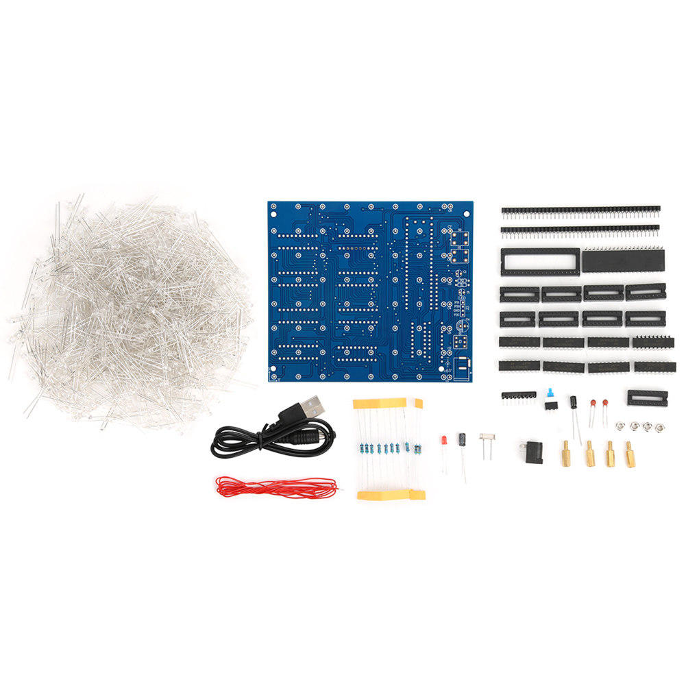 Home Decor Lighting Manufacturer - 3D LED-Licht Würfel-Set 8 x 8