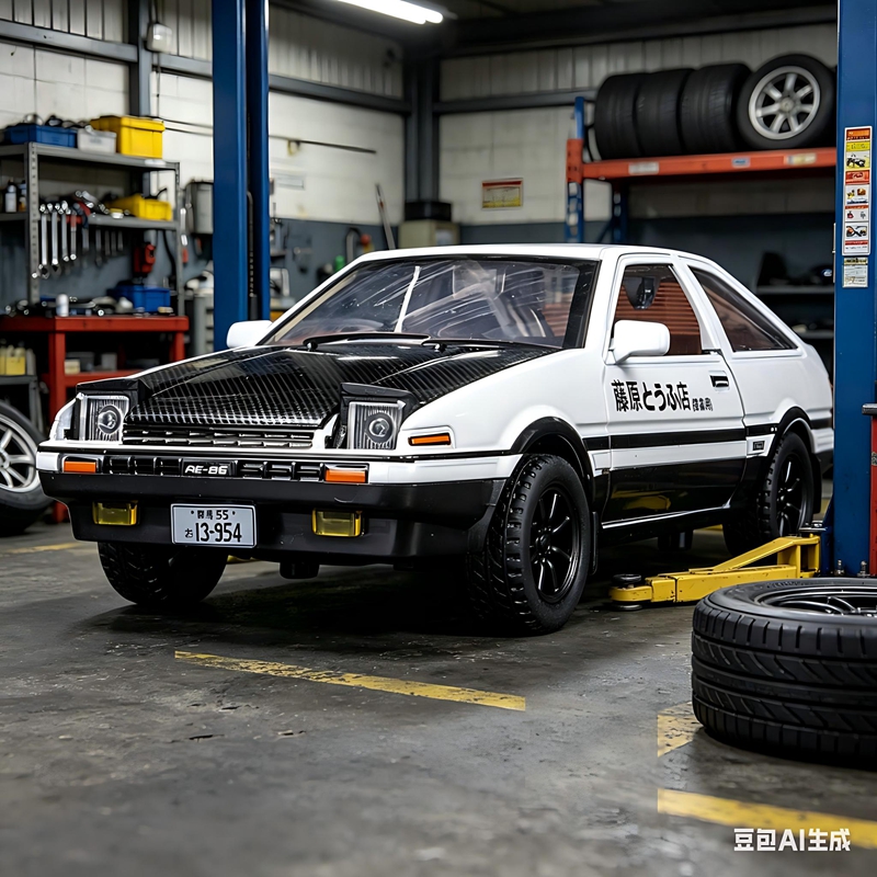 Decor Lighting Returns - 1:30 Simulationsmodell Toyota AE86 aus Legierung,