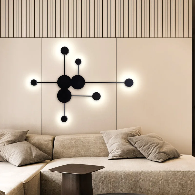 Lighting Home Decor Wall Clocks - Moderne LED Wand leuchte Licht für
