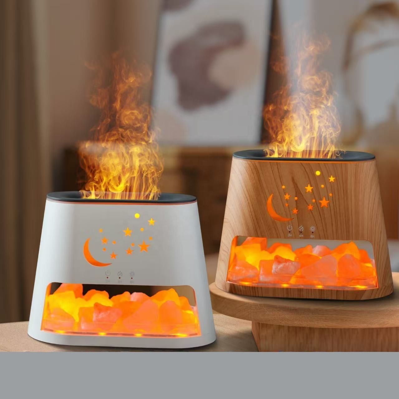 Himalayan Salt Lamp - 250 ml Aromatherapie-Diffusor für ätherische Öle