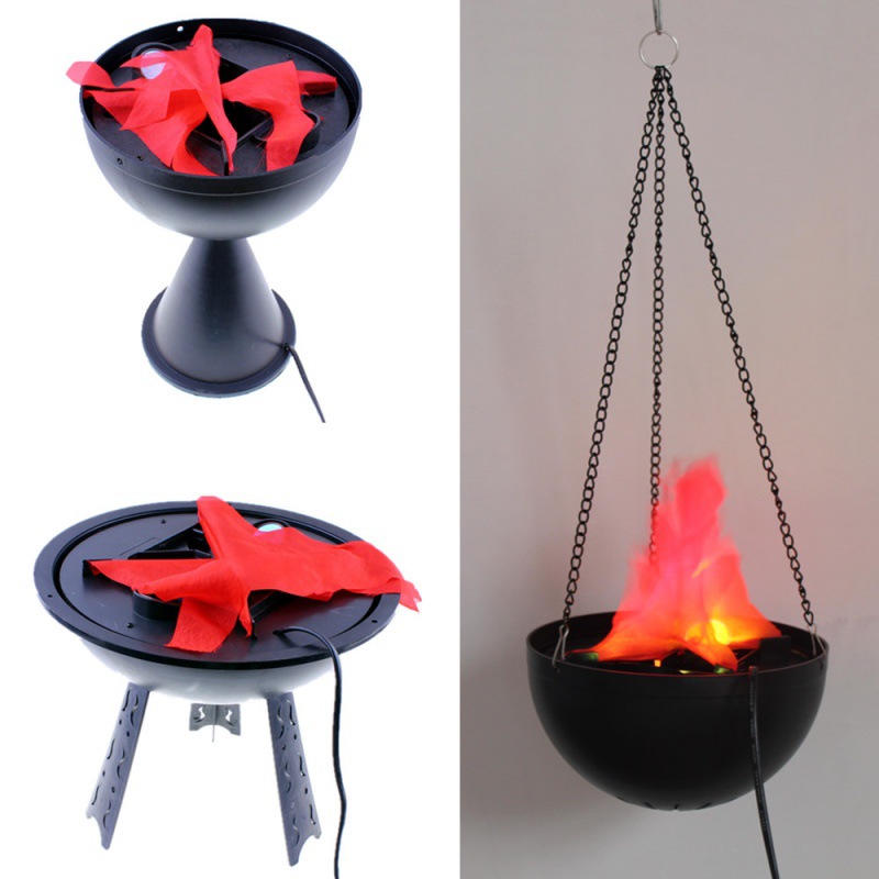 Lighting Decoration Ideas - 3D Flammeneffekt-Lampe, Simulierter Kamin, Elektrisches Flammenlicht,