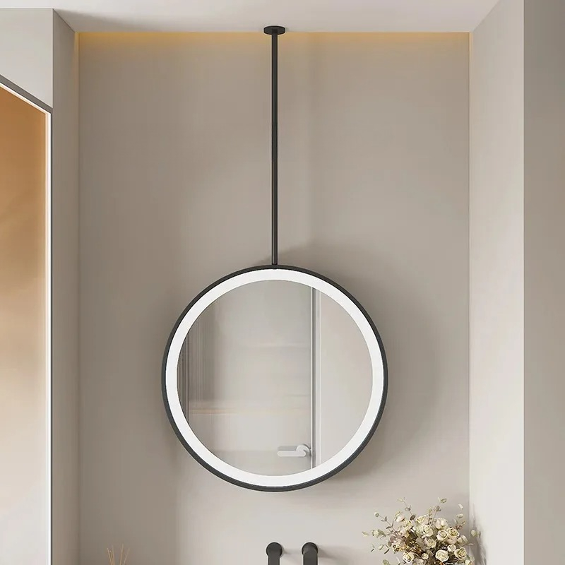 Home Decor Lighting Manufacturer - Runde Große Dekorative Spiegel Spiegel-Wandaufkleber Badezimmerspiegel