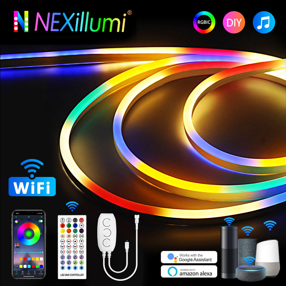 Decor Lighting Address - TUYA WiFi Neon RGBIC LED adressierbare