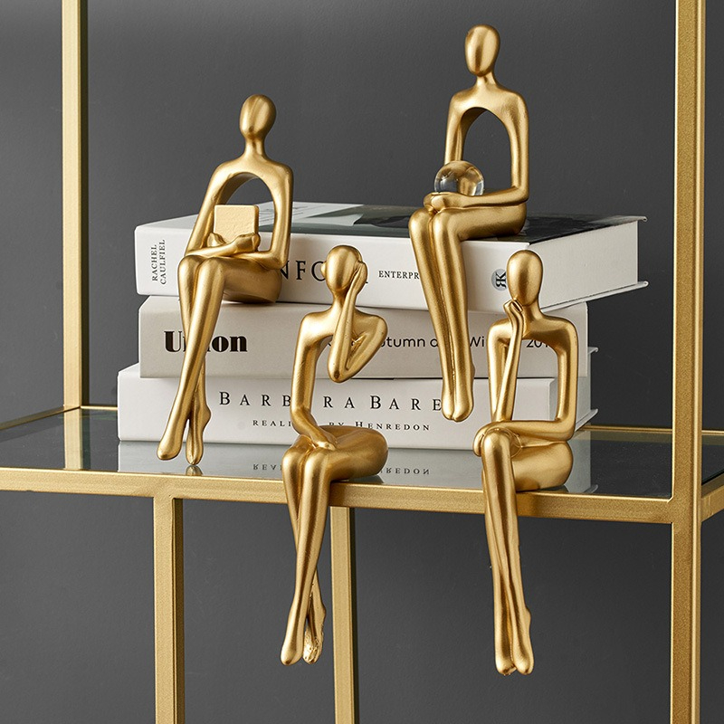 Home Decor Lighting Manufacturer - Moderne abstrakte leichte Luxus-Wohnkultur Weinschrank-Zubehör, handgefertigte