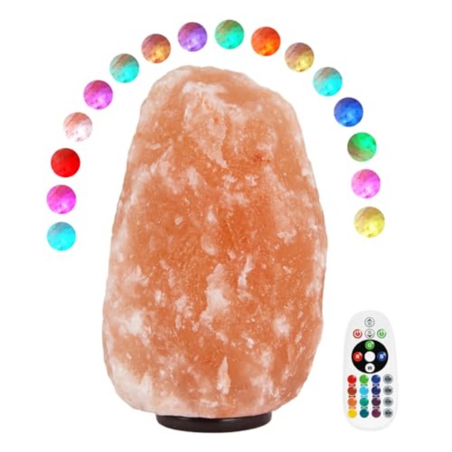 Himalayan Salt Lamp - Himalaya-Salzlampe - 9-11 Zoll 11-15 lbs,