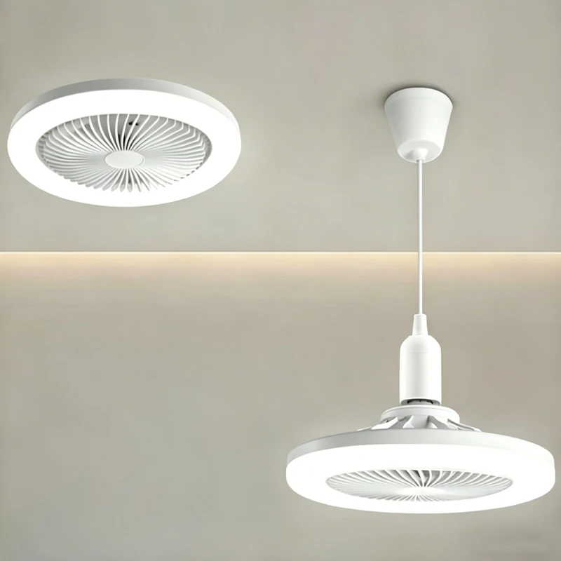 Lighting Decor For Diwali - 2-in-1-Deckenventilator mit Lampe, 3 Geschwindigkeitsstufen, verstellbar,