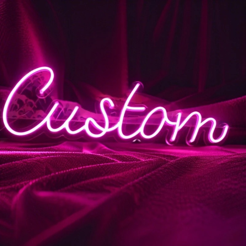 Lighting Decoration Ideas - Neonschild mit individuellem Namen – dimmbares