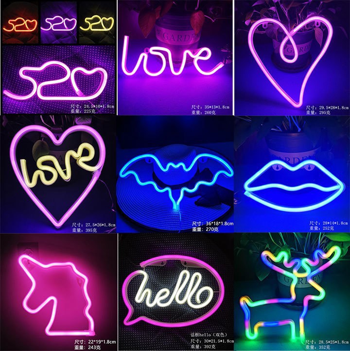 Neon Sign Custom Led - Individuelles LED-Neonschild mit USB/Batterie für Bar,