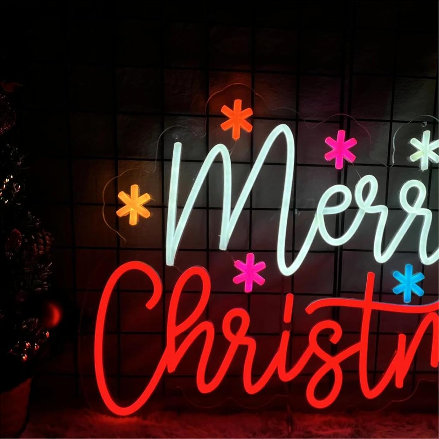Frohe Weihnachten-Neonschild m – Lighting Home Decor Ideas Bewertung und Preis