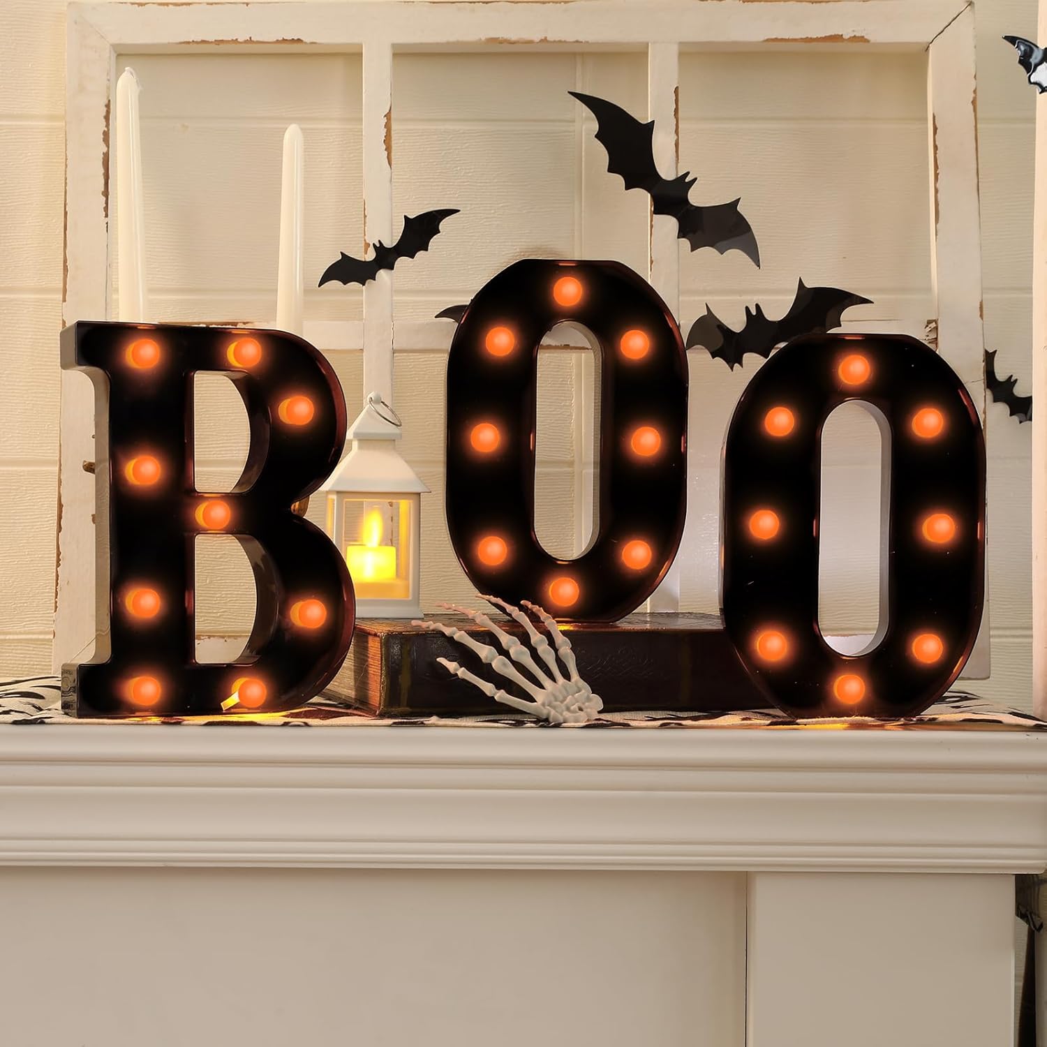 Halloween-Dekorationen – 3 LED – Light Up Letters Marquee Bewertung und Preis