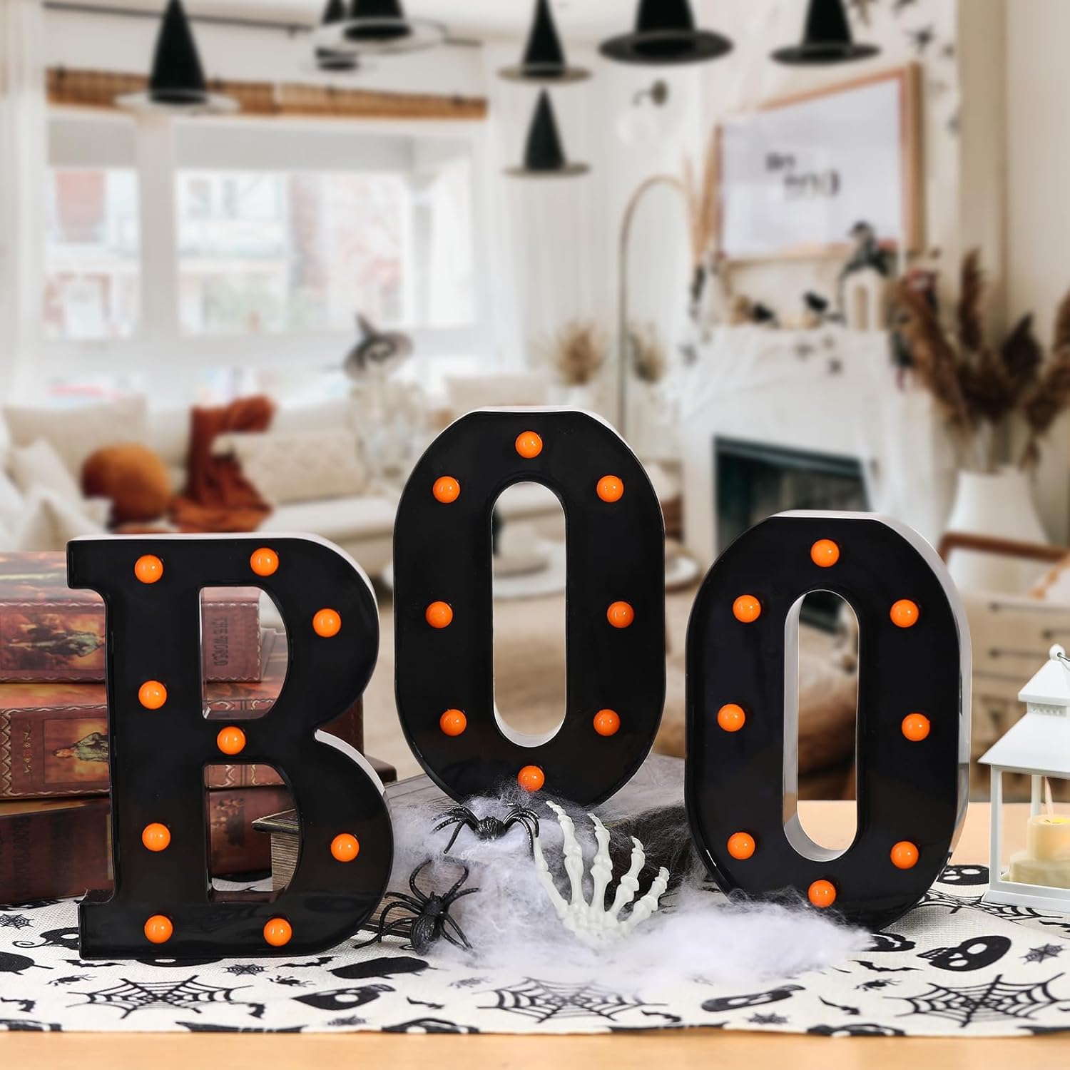 Halloween-Dekorationen – 3 LED – Light Up Letters Marquee Bewertung und Preis