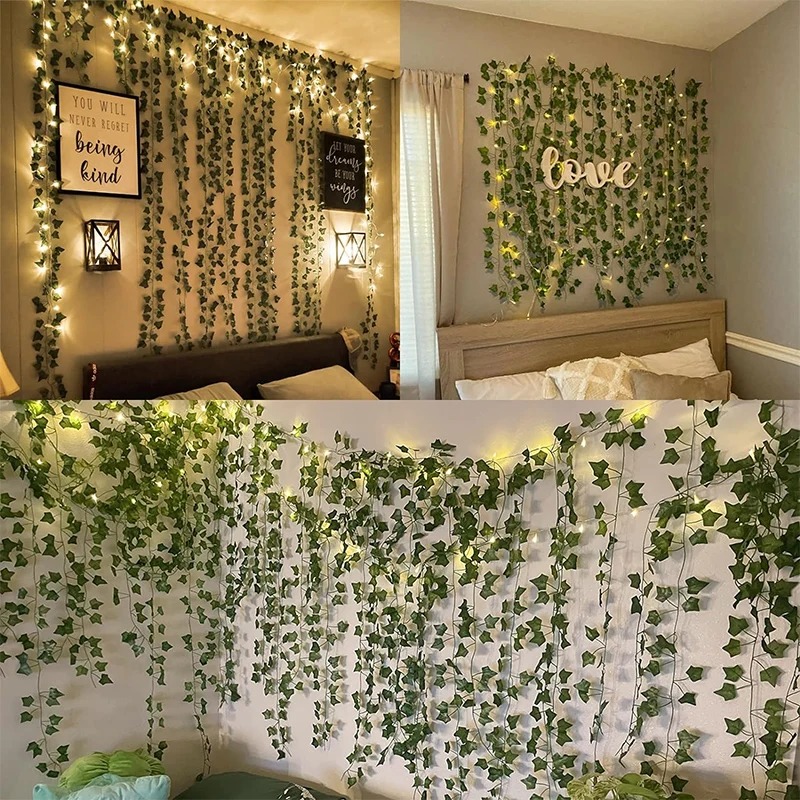 Grüner Efeu, 210 cm, LED-Licht – Lighting Decor For Diwali Bewertung und Preis