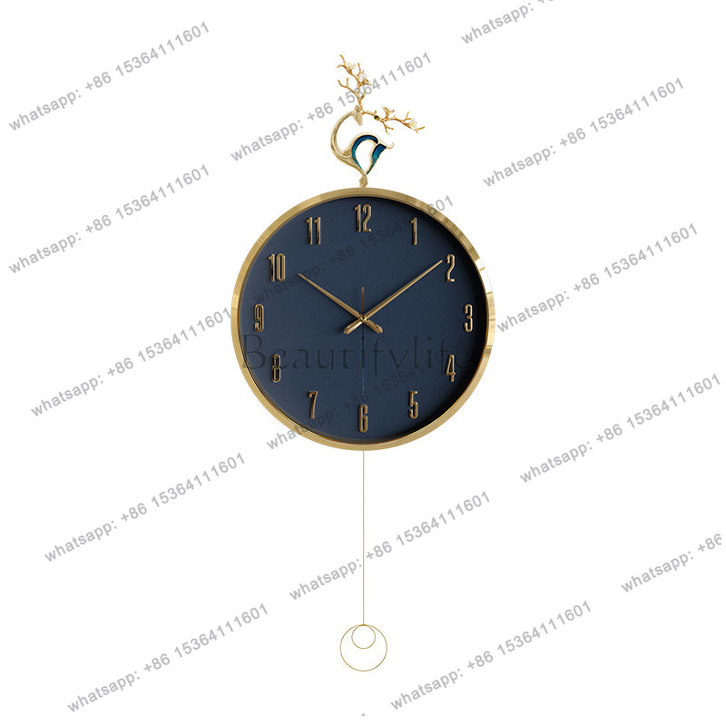 Moderne, schlichte und modisch – Lighting Home Decor Wall Clocks Bewertung und Preis