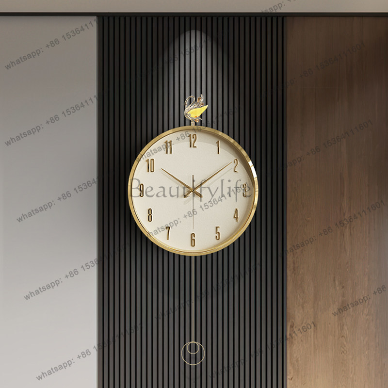 Moderne, schlichte und modisch – Lighting Home Decor Wall Clocks Bewertung und Preis