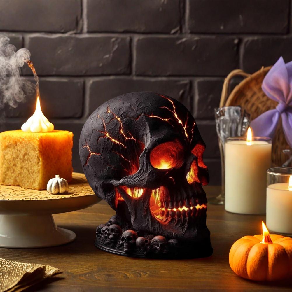 Halloween Lavastein-Totenkopfl – Lighting Decor For Diwali Bewertung und Preis