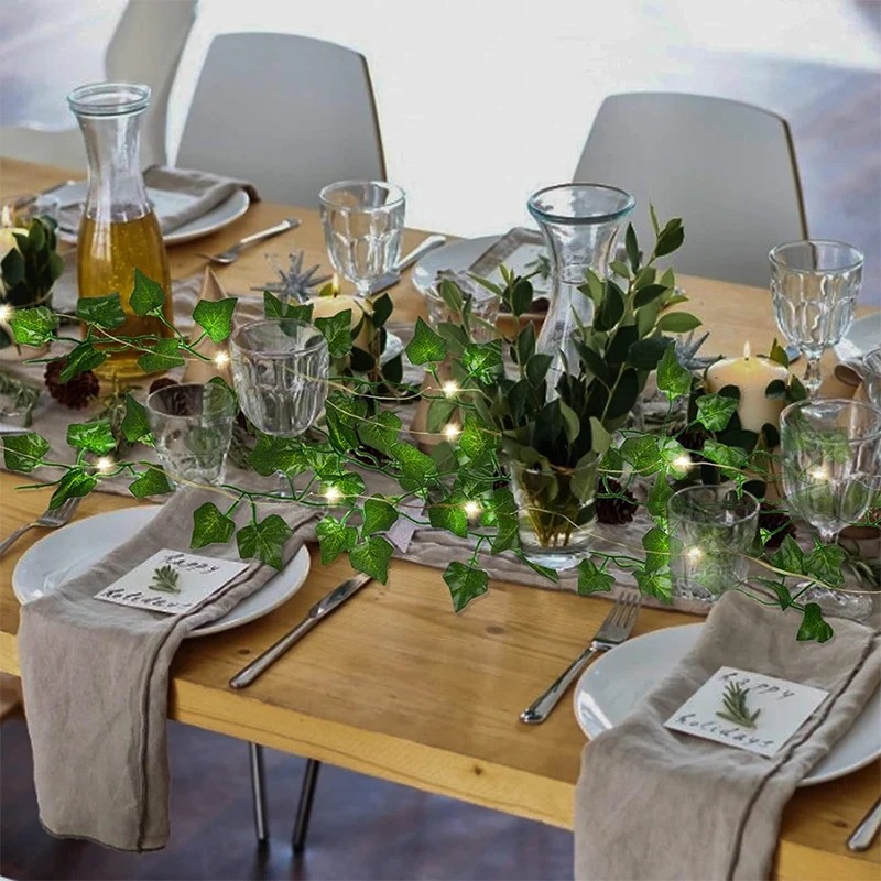 Grüner Efeu 210cm LED Lichterk – Lighting Decor For Diwali Bewertung und Preis