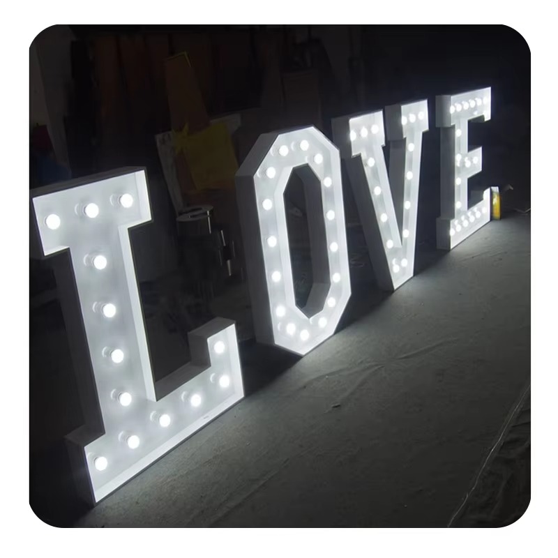 Dekor „Marry Me Lights“-Festze – Light Up Letters Marquee Bewertung und Preis