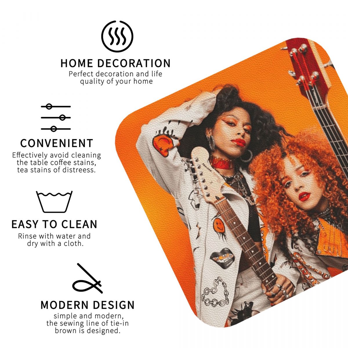 Nova Twins Coasters PVC-Leder- – Nova Decor & Lighting Julestjerne Bewertung und Preis