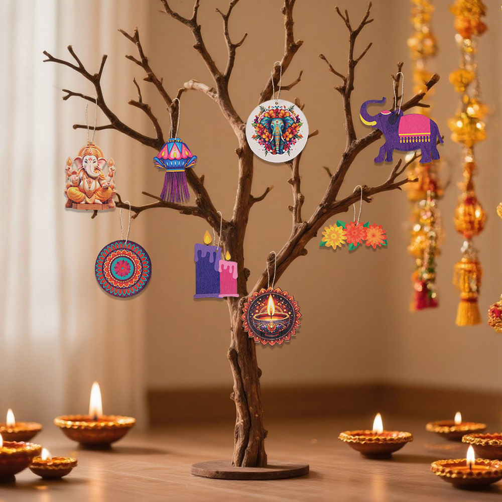 Dekor mit Diwali-Motiv – Chip- – Lighting Decoration For Diwali Bewertung und Preis