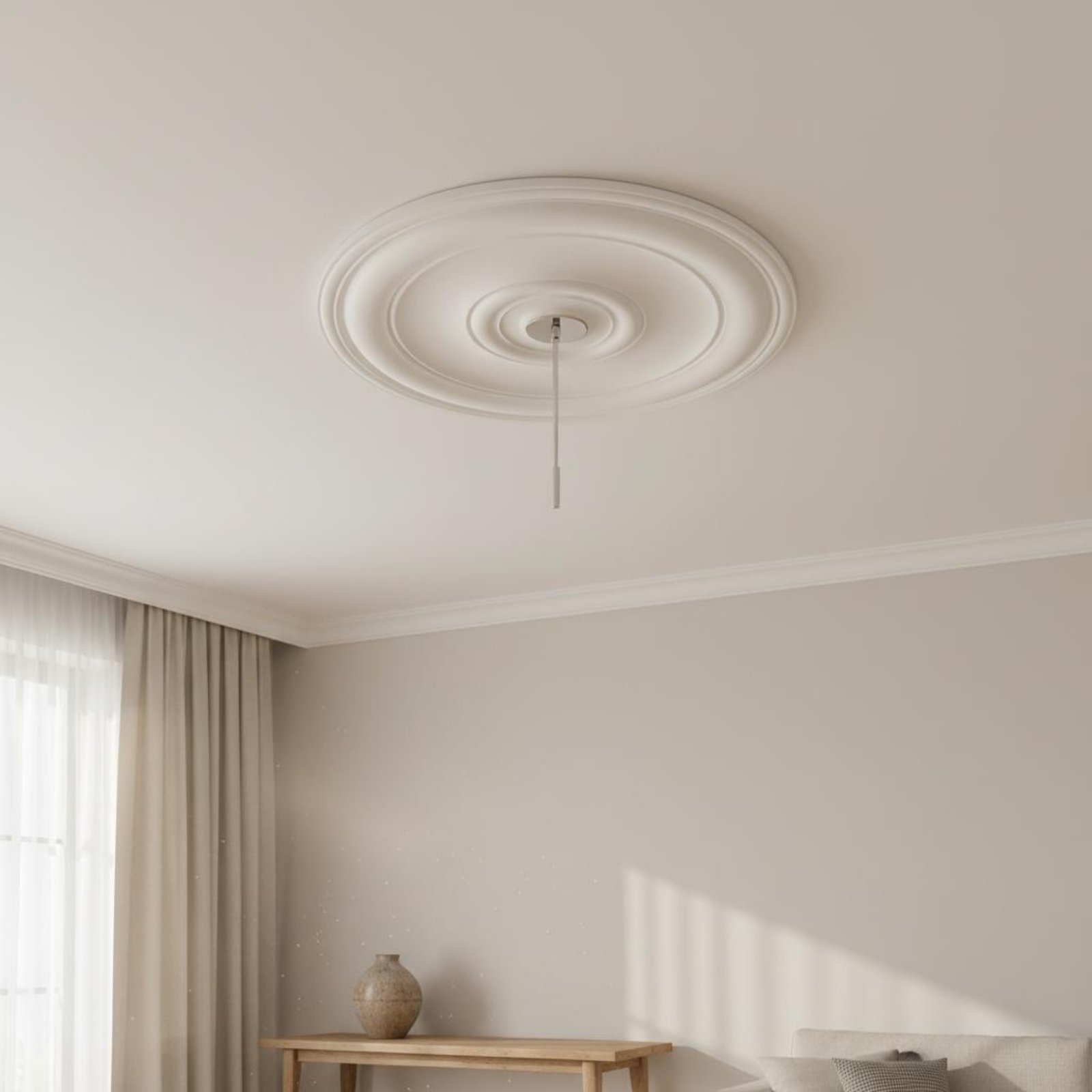 Runde Deckenrosette im Europäi – Lighting Design Decor Bewertung und Preis