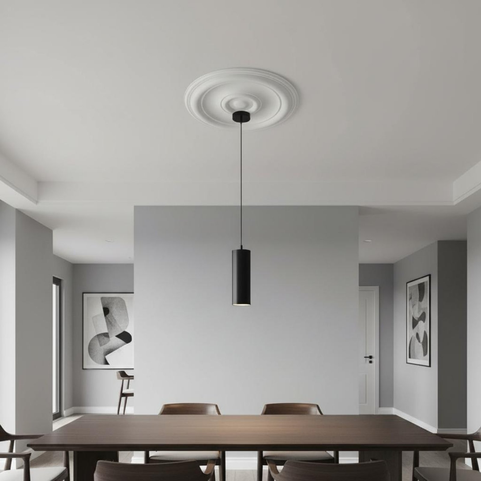 Runde Deckenrosette im Europäi – Lighting Design Decor Bewertung und Preis