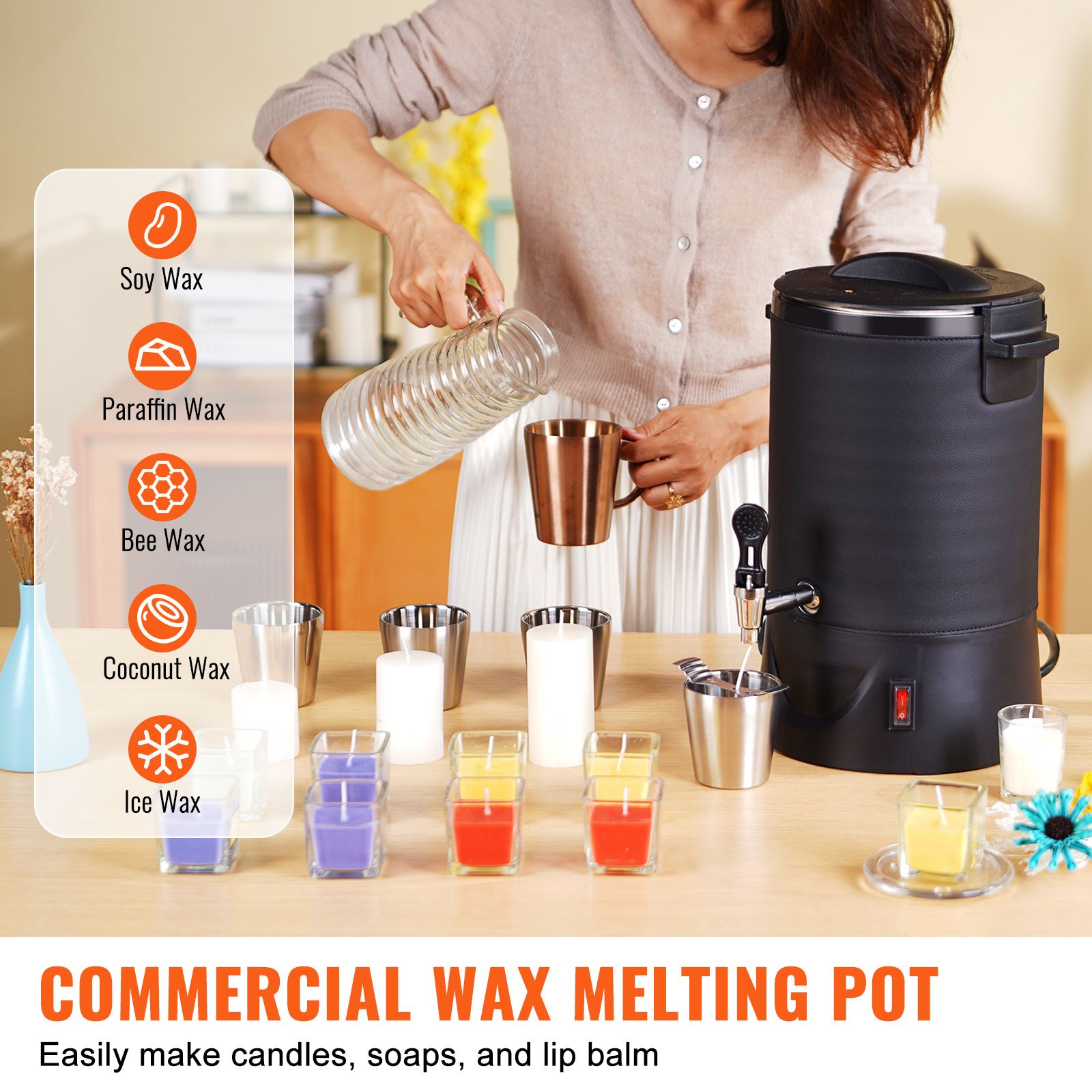Wachsschmelzer für Kerzenherst – Wax Melter Electric Bewertung und Preis