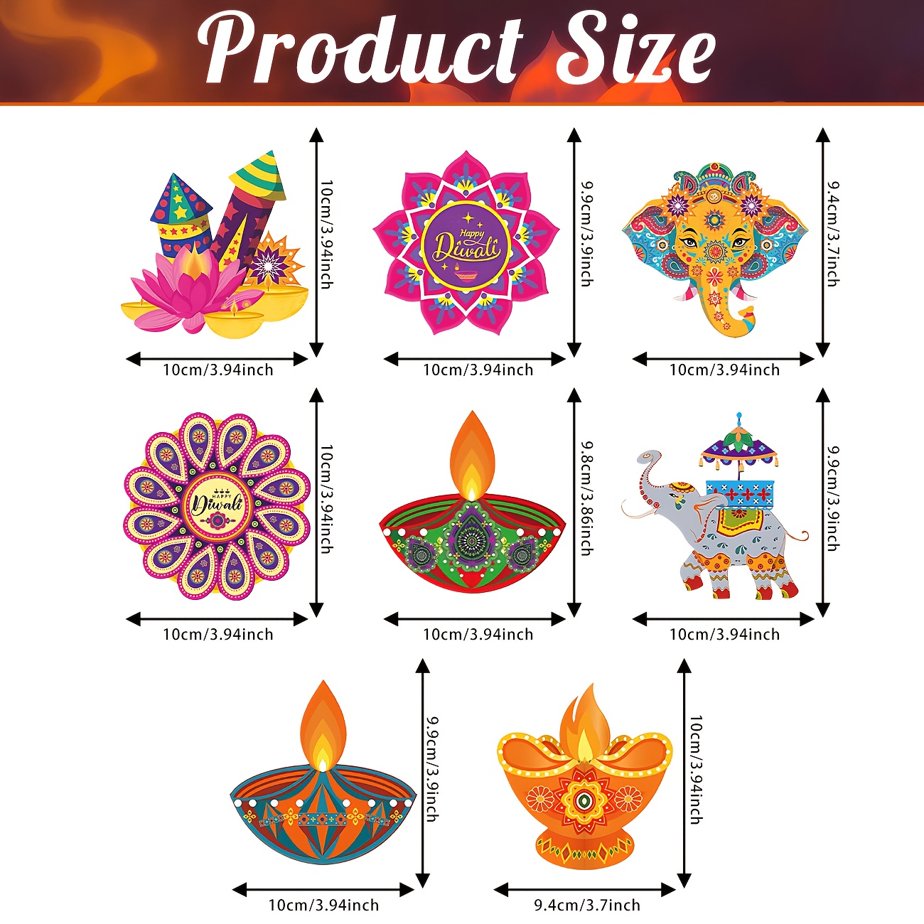 Happy Diwali Hängedekorationsz – Lighting Decoration For Diwali Bewertung und Preis