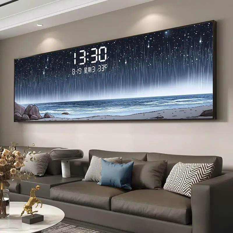 Temperatur Datum Wanduhr Luxus – Lighting Home Decor Wall Clocks Bewertung und Preis