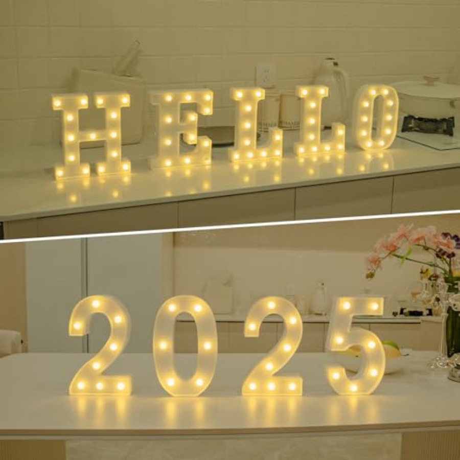 LED-Buchstabenlichter, Leuchtr – Light Up Letters Marquee Bewertung und Preis