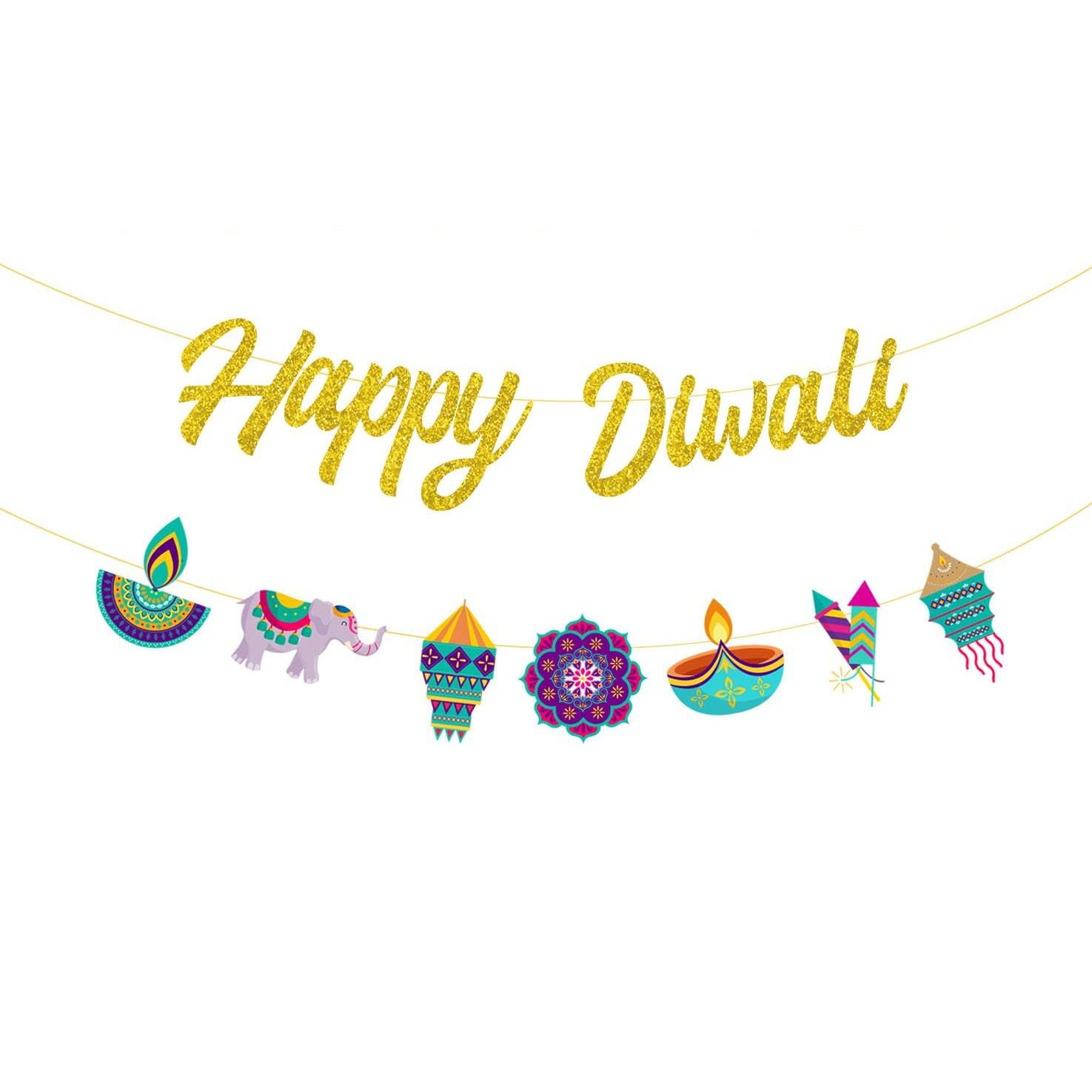 Diwali-Partydekorationen, fröh – Lighting Decoration For Diwali Bewertung und Preis