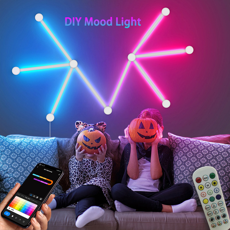 Intelligente RGB-Wandleuchte,  – Lighting Decoration Ideas Bewertung und Preis