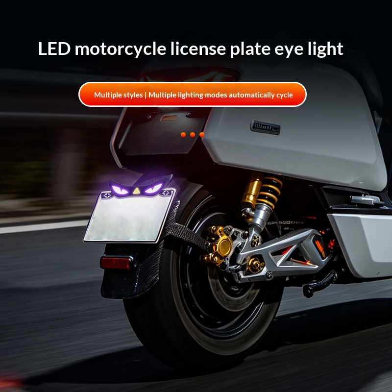 Motorrad coole Dämonenaugen-LE – Lighting Decoration Ideas Bewertung und Preis