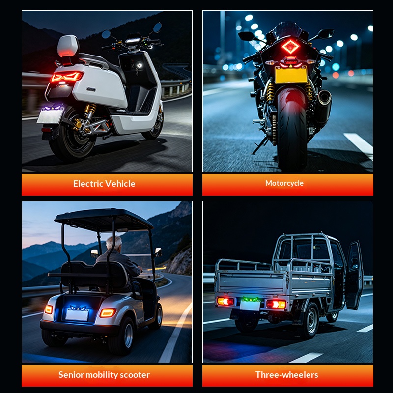 Motorrad coole Dämonenaugen-LE – Lighting Decoration Ideas Bewertung und Preis