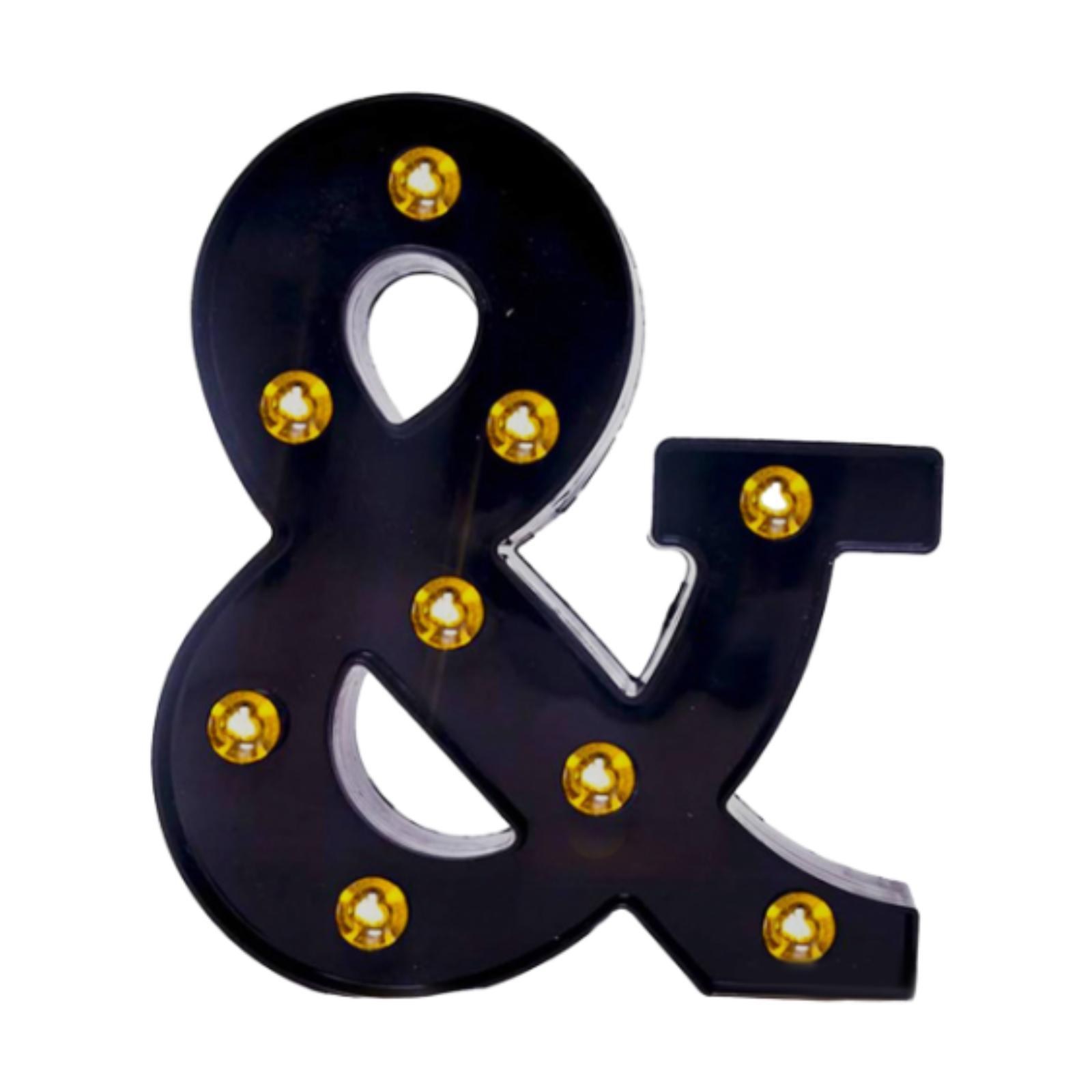 Ampersand Symbol Festzelt Buch – Light Up Letters Marquee Bewertung und Preis