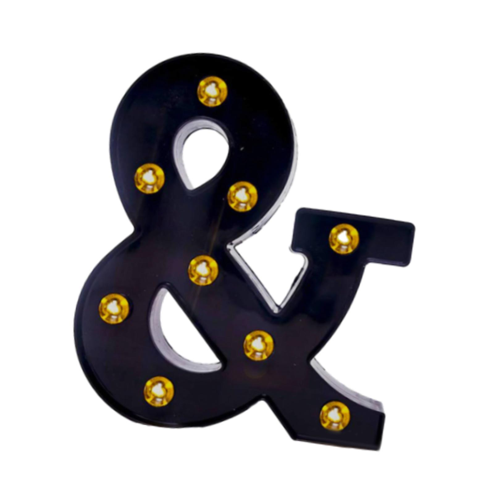 Ampersand Symbol Festzelt Buch – Light Up Letters Marquee Bewertung und Preis