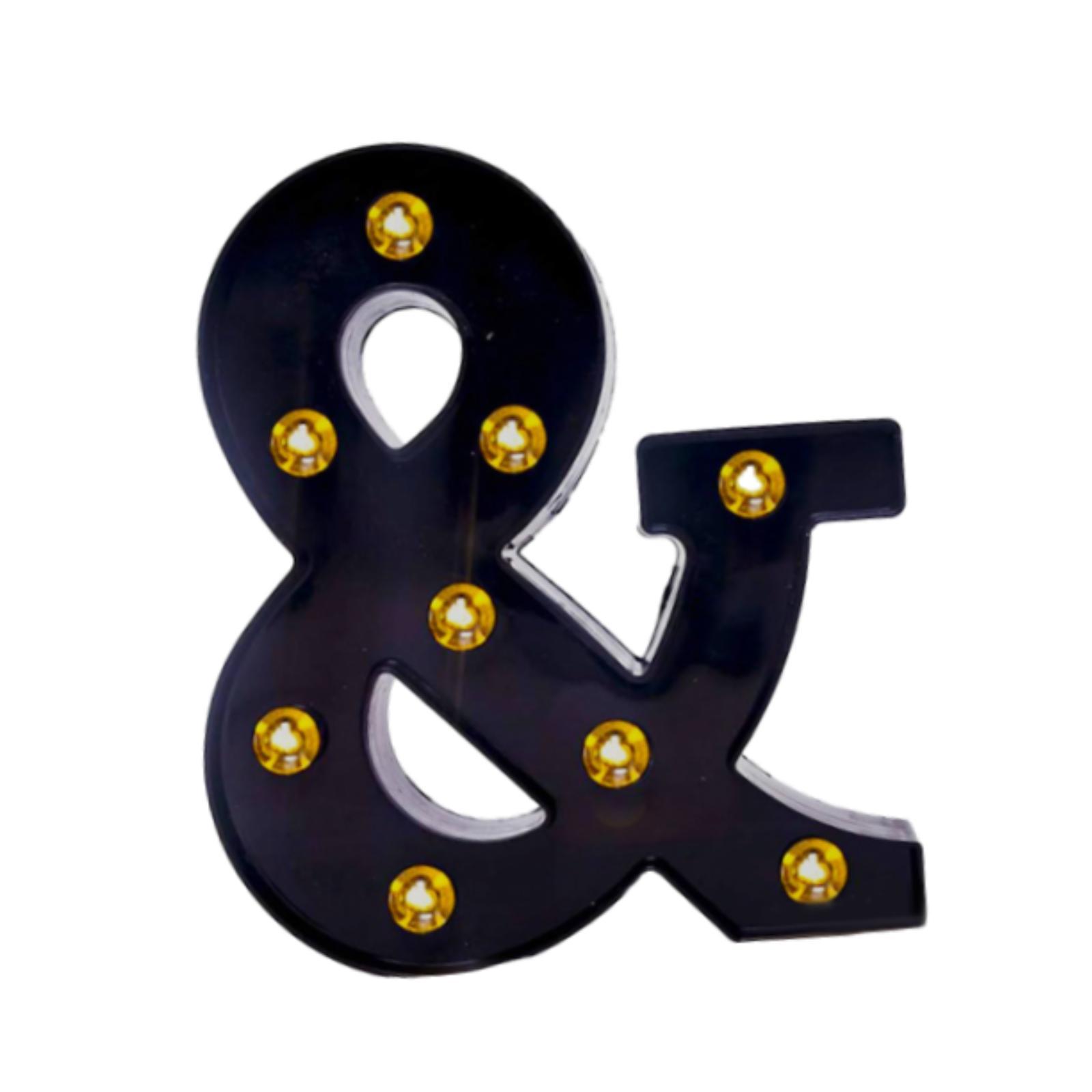 Ampersand Symbol Festzelt Buch – Light Up Letters Marquee Bewertung und Preis