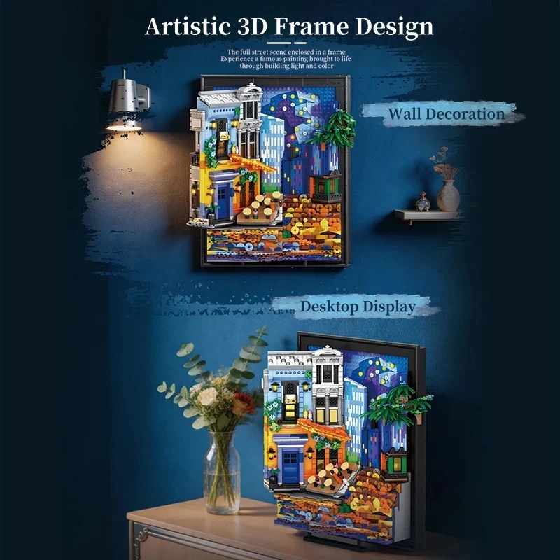 Nacht-Himmel-Café Bilderrahmen – Lighting Home Decor Ideas Bewertung und Preis