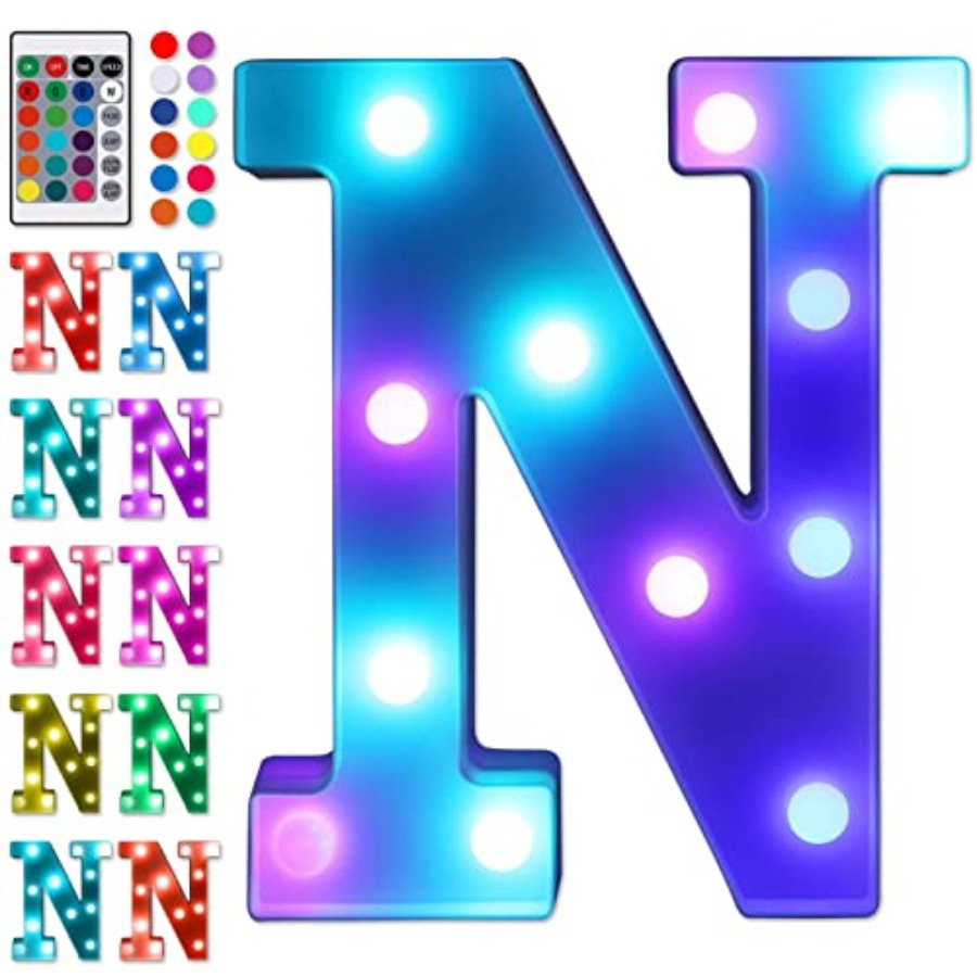 LED-Buchstabenlichter mit Fern – Light Up Letters Marquee Bewertung und Preis