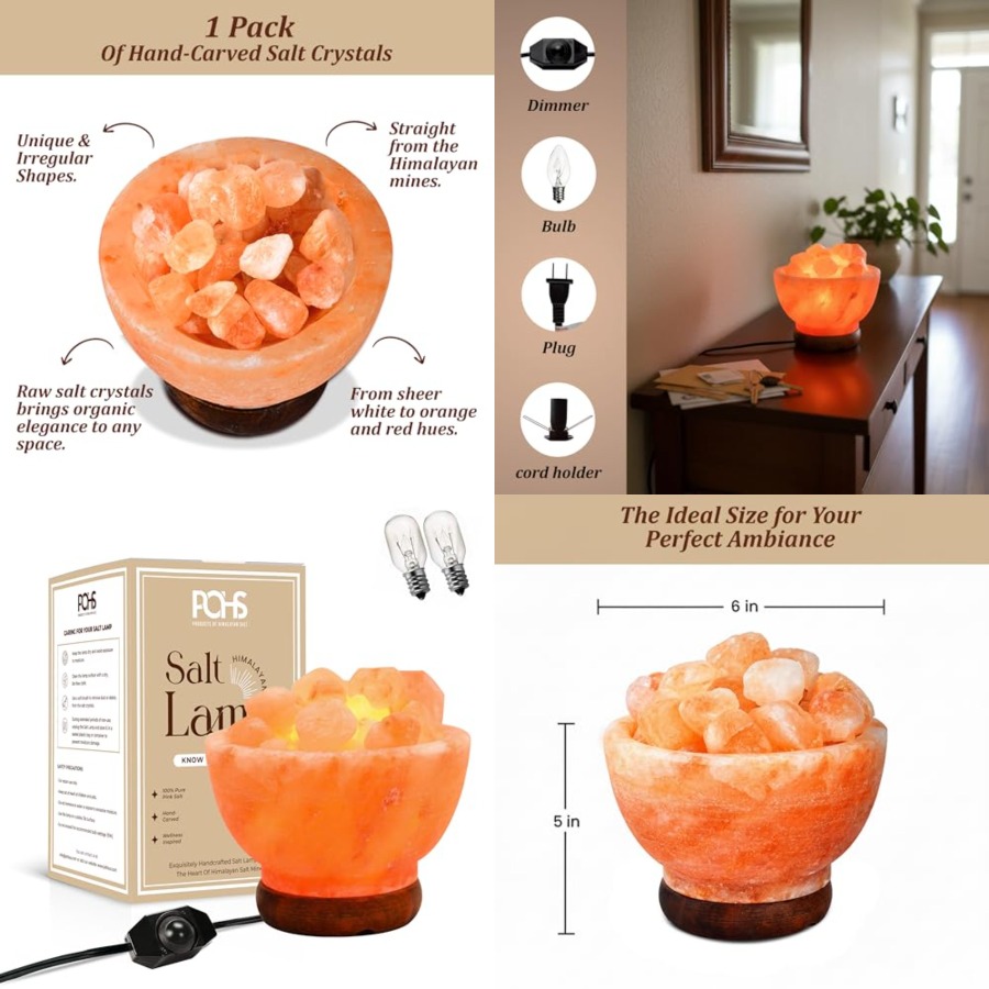 Himalaya-Salzlampe aus Pakista – Himalayan Salt Lamp Bewertung und Preis