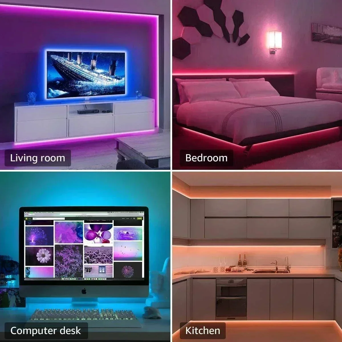 Smart RGB LED Gaming Licht Str – Lighting Design Decor Bewertung und Preis