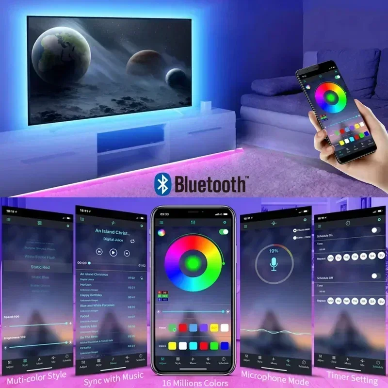 Smart RGB LED Gaming Licht Str – Lighting Design Decor Bewertung und Preis