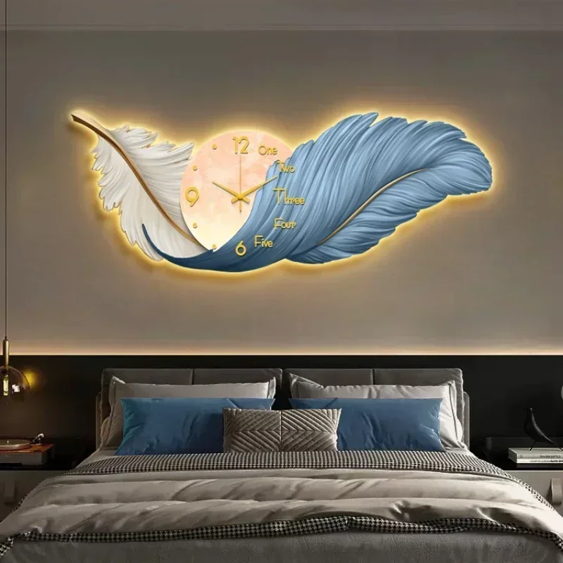 Kunst-Uhren LED-Wanduhr Luxuri – Lighting Home Decor Wall Clocks Bewertung und Preis