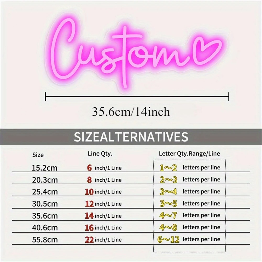 Benutzerdefiniertes LED-Neonsc – Neon Sign Custom Led Bewertung und Preis
