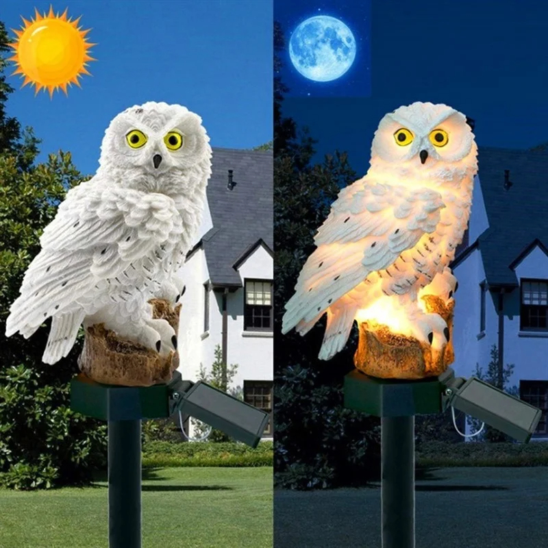 Solar-Eulen-Statue Gartenleuch – Lighting Decoration Ideas Bewertung und Preis
