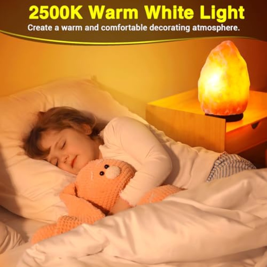 E12 T20 Salzlampen-Glühbirnen  – Himalayan Salt Lamp Bewertung und Preis